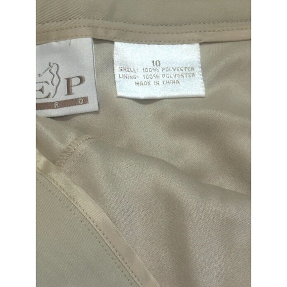 EP pro women golf skort skirt Cashew 10 NWT black stripe pockets side zip sport - Picture 7 of 10